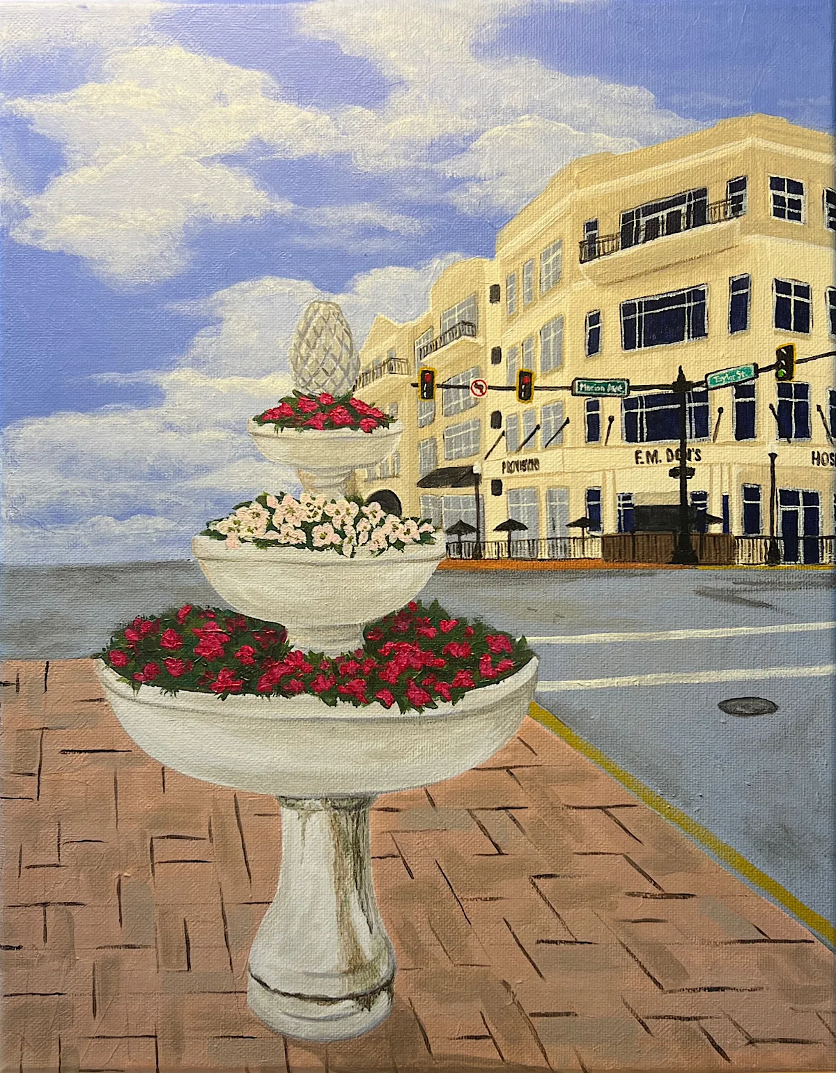 Flowers on Marion